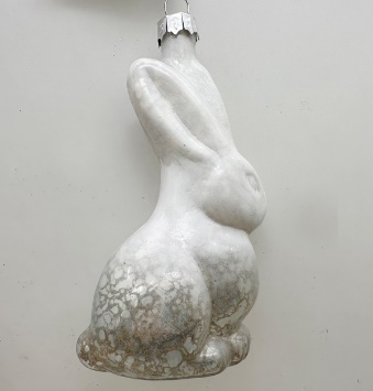 Glass Christmas decoration Rabbit